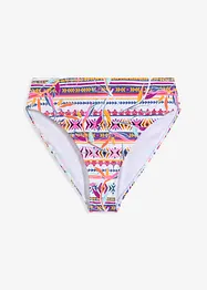 Bas de bikini taille haute, échancré, bonprix
