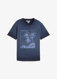 T-shirt aspect délavé en coton, bonprix