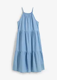 Robe en jean en coton fluide, bonprix