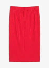 Jupe en jersey côtelé, bonprix