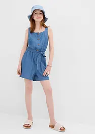 Combinaison fluide en jean 100% coton, bonprix