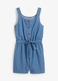 Combinaison fluide en jean 100% coton, bonprix