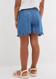 Short en jean en coton fluide, bonprix