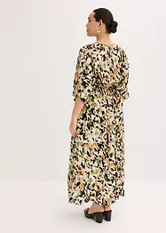 Robe longue en viscose fluide avec application de sequins, bonprix