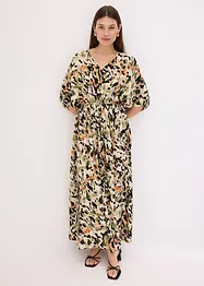 Robe longue en viscose fluide avec application de sequins, bonprix