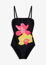 Maillot 1 pièce sculptant, maintien léger, bonprix