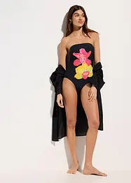 Maillot 1 pièce sculptant, maintien léger, bonprix