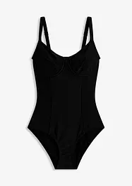 Maillot 1 pièce sculptant avec armatures, maintien modéré, bonprix
