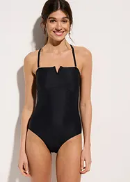 Maillot 1 pièce sculptant, maintien léger, bonprix