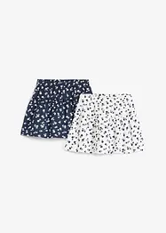 Lot de 2 jupes en jersey 100% coton, bonprix