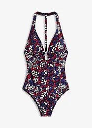 Maillot 1 pièce sculptant dos nu, maintien léger, bonprix