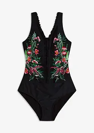Maillot 1 pièce sculptant, maintien modéré, bonprix