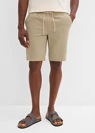 Bermuda 100% coton à taille élastiquée, Regular, bonprix