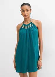 Trägerkleid aus strukturiertem Crinkle, bonprix