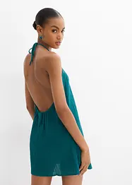 Trägerkleid aus strukturiertem Crinkle, bonprix