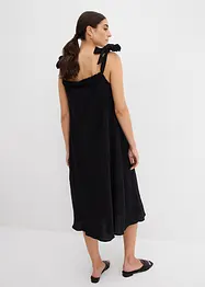 Trägerkleid aus weichem Musselin, bonprix