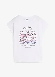 T-shirt 100% coton imprimé smiley, SmileyWorld