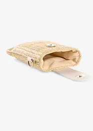Petit sac à bandoulière aspect paille, bonprix
