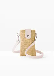 Petit sac à bandoulière aspect paille, bonprix