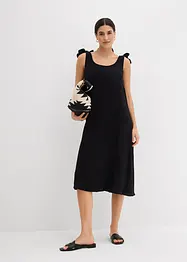 Trägerkleid aus weichem Musselin, bonprix