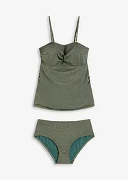 Tankini (2-tlg.Set) mit Glanzfäden, bonprix