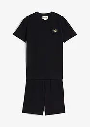 T-shirt et short coton garçon (ens. 2 pces), bonprix