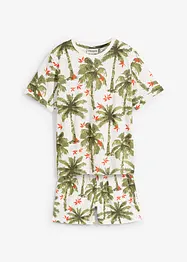 T-shirt et short (ens. 2 pces) en maille piquée de coton, bonprix