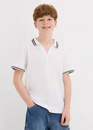 Polo en maille piquée de coton, bonprix