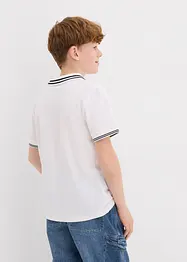 Polo en maille piquée de coton, bonprix