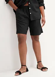Bermuda en mélange lin et coton, bonprix