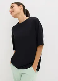 T-shirt de sport oversize avec coton, séchage rapide, bonprix