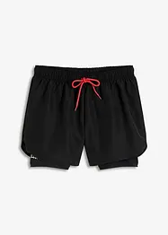 Short de sport 2-en-1 ultra-léger, bonprix