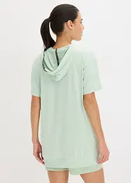 Oversized Sport-Shirt mit Kapuze, schnelltrocknend, bonprix