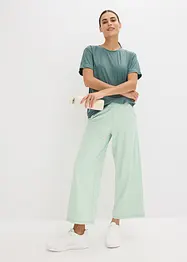 Pantalon de sport longueur mollet et jambes larges, bonprix