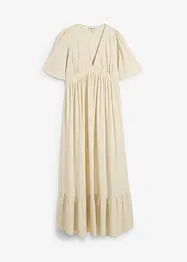 Maxi-Stufenkleid aus fließender Viskose, bonprix