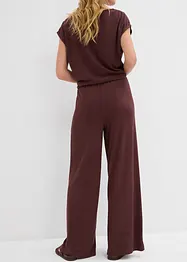 Palazzo-Hose in Strickoptik, bonprix