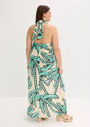 Neckholder-Kleid in A-Linie, bonprix