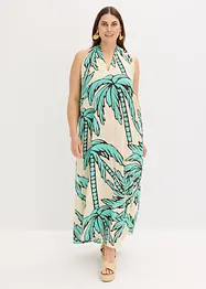 Neckholder-Kleid in A-Linie, bonprix