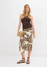 Jupe en jersey viscose extensible, bonprix