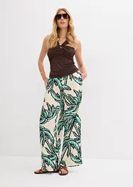 Pantalon large en viscose fluide, bonprix