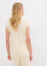 Haut long avec détail à nouer, bonprix