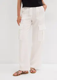 Pantalon large et fluide à poches cargo, bonprix