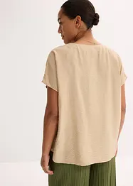 Blouse fluide en viscose mélangée, bonprix