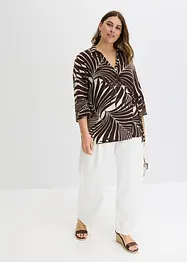 Blouse kimono aspect lin, bonprix