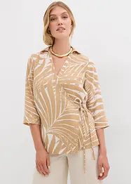 Blouse kimono aspect lin, bonprix
