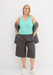 Lot de 2 débardeurs 100% coton, bonprix
