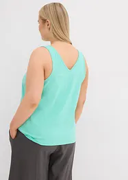 Lot de 2 débardeurs 100% coton, bonprix