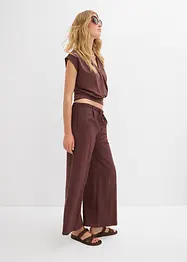 Jupe-culotte fluide en viscose mélangée, bonprix