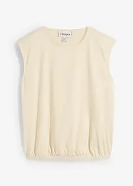 Shirt mit elastischem Bündchen, bonprix
