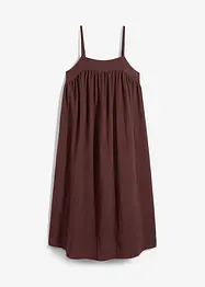 Robe à fines bretelles en viscose mélangée, bonprix